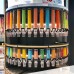 FixtureDisplays® 3.4 Gallon Gravity Bin Food Dispenser Cereal Dispenser Candy Dispenser 15775-2PK
